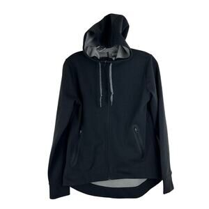 Duluth Trading Womens Full Zip Jacket Sweatshirt Job Jitsu Size XS Black